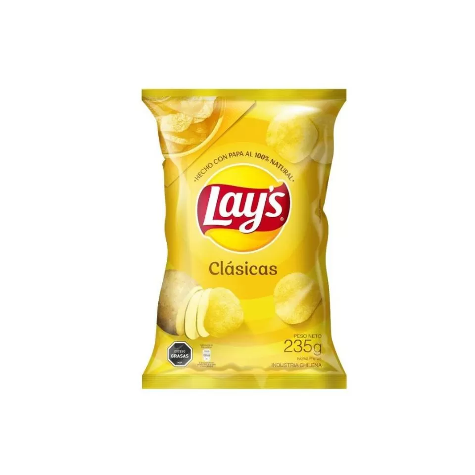 imagen 2 de PAPAS LAYS CLASICA 235GR