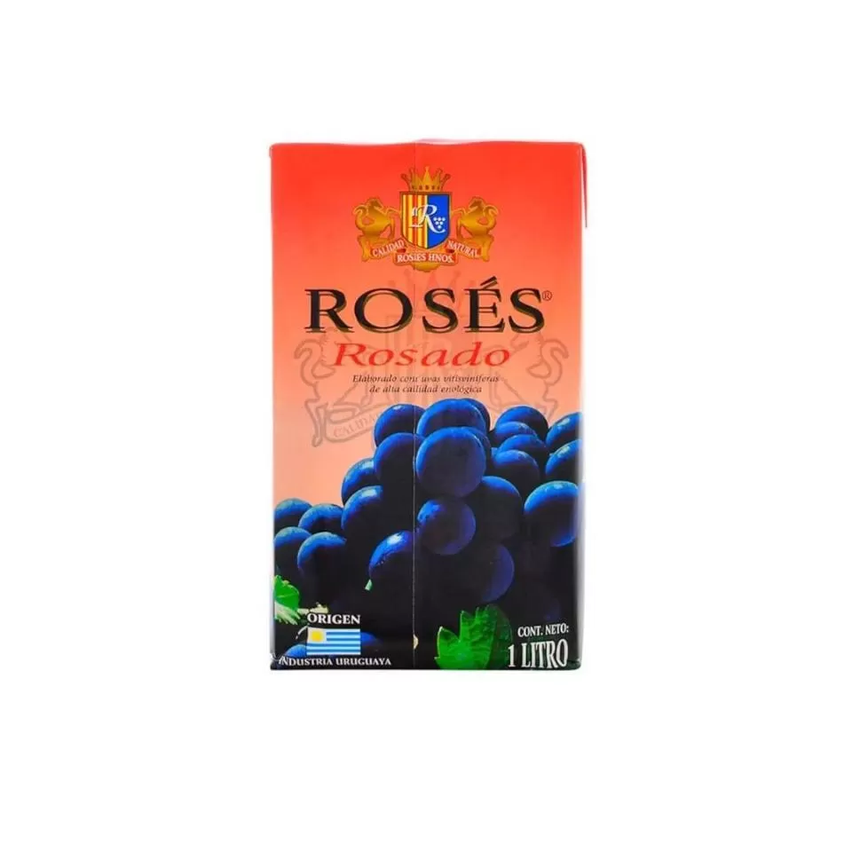 imagen 2 de VINO ROSES ROSADO 1 LT