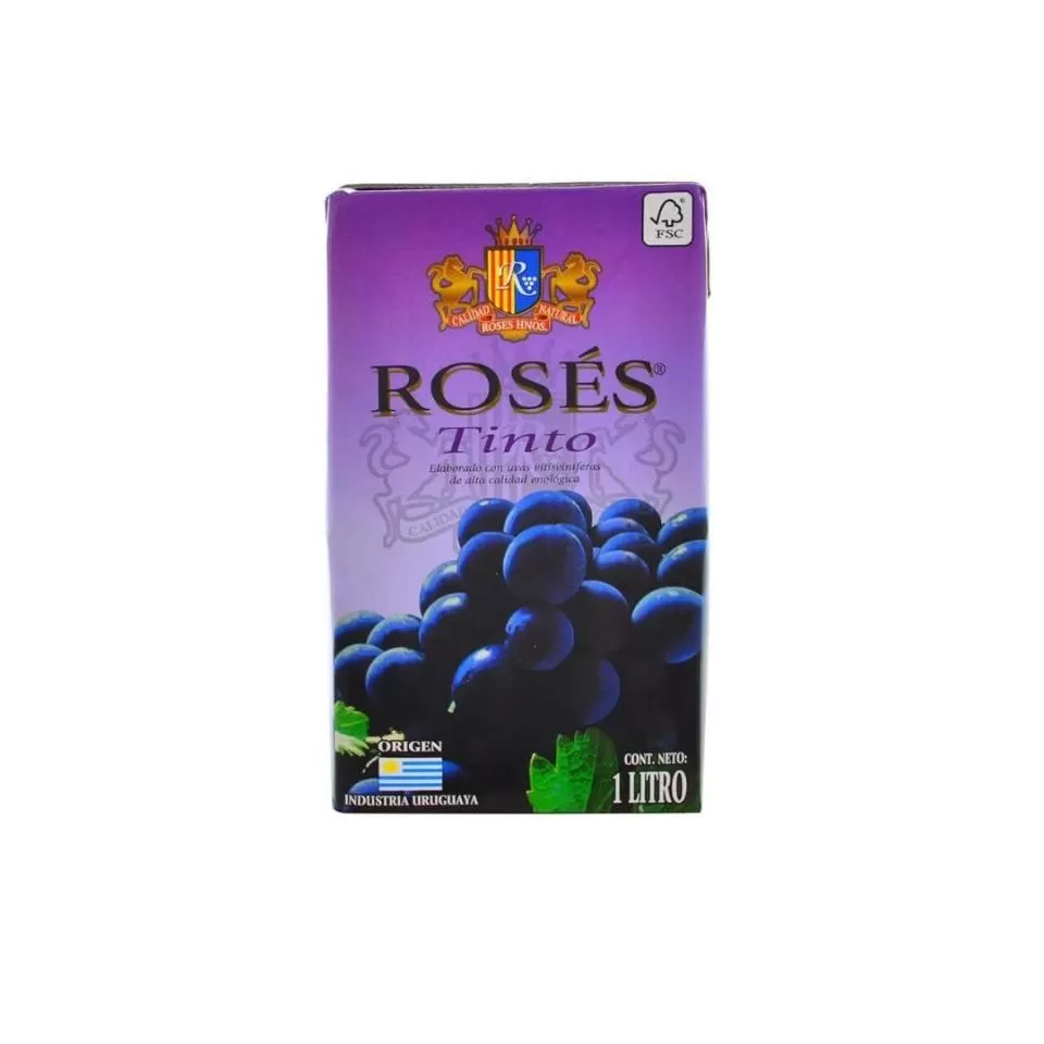 imagen 2 de VINO ROSES TINTO 1 LT