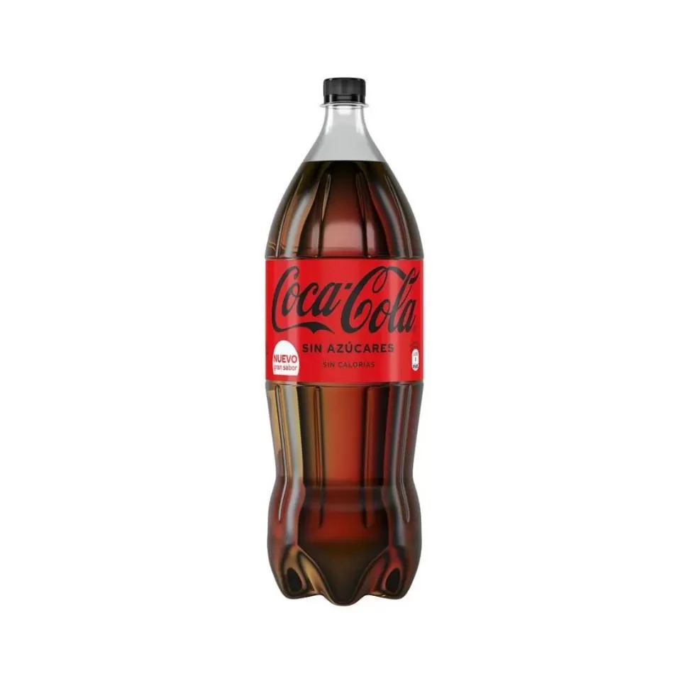 imagen 2 de REFRESCO COCA COLA SIN AZÚCAR 2.25 LT